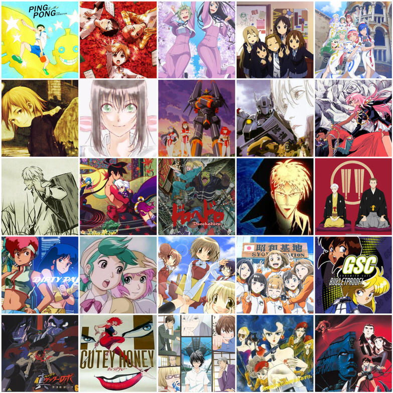 anime 5x5