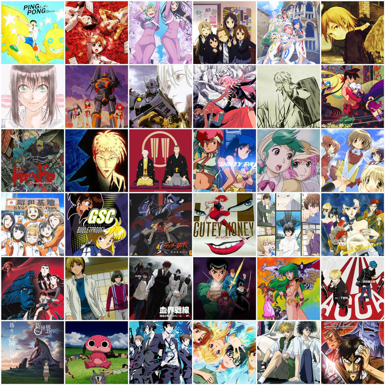 anime 6x6