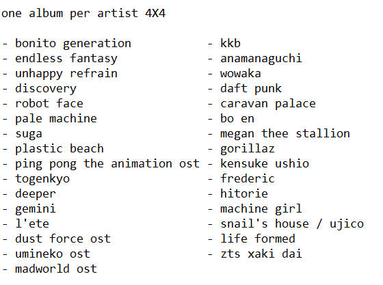 album 4x4